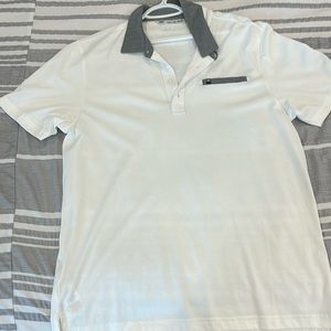 Travis Mathew never worn white polo tag on